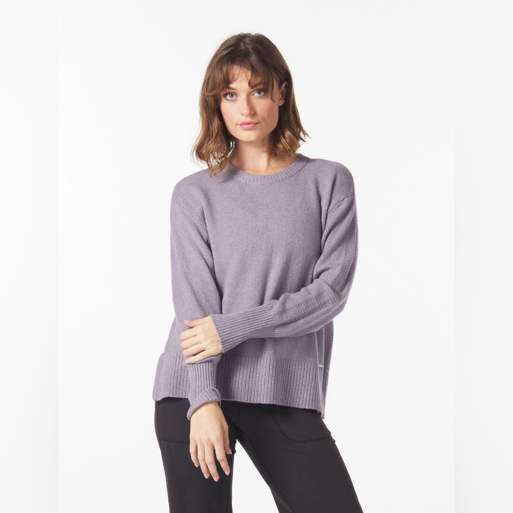 Olivia Elevated Knit Sweater - Dusty Lavender BNWT